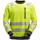 Snickers AllroundWork sweatshirt 8037, Hi-Vis Gul, Hi-Vis Gul, swatch