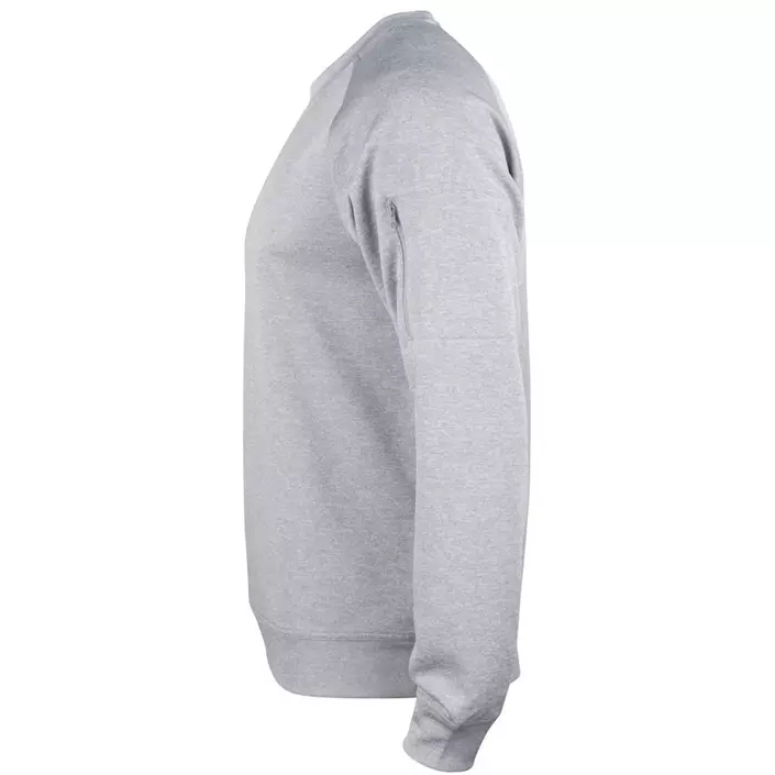Clique Basic Active  sweatshirt, Grey Melange, large image number 6