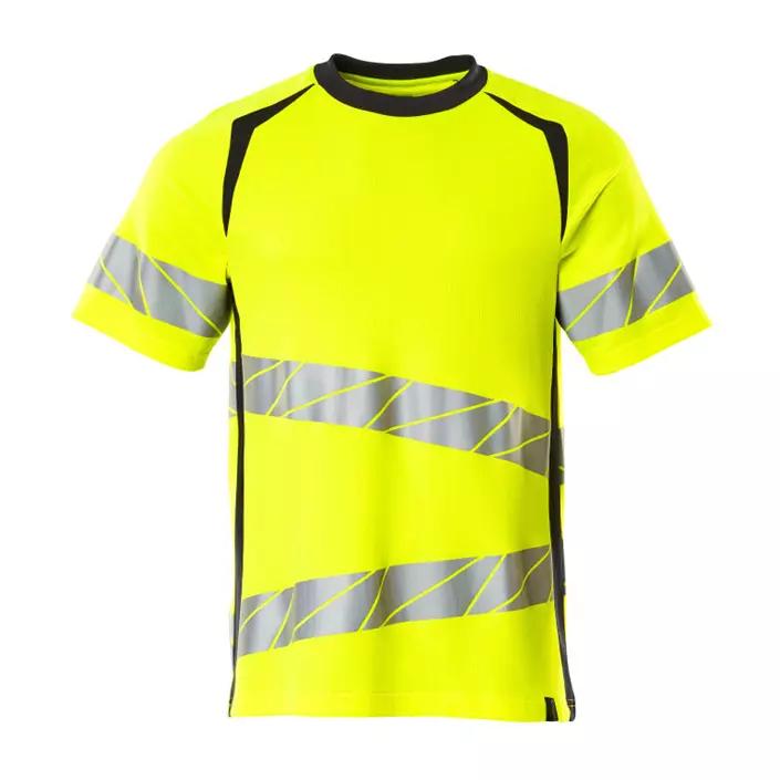 Mascot Accelerate Safe T-shirt, Hi-Vis Yellow/Dark Marine, large image number 0