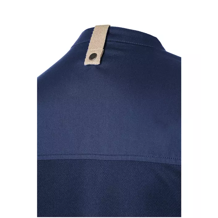 Karlowsky Green-Generation women's chefs jacket, Steel Blue, large image number 5