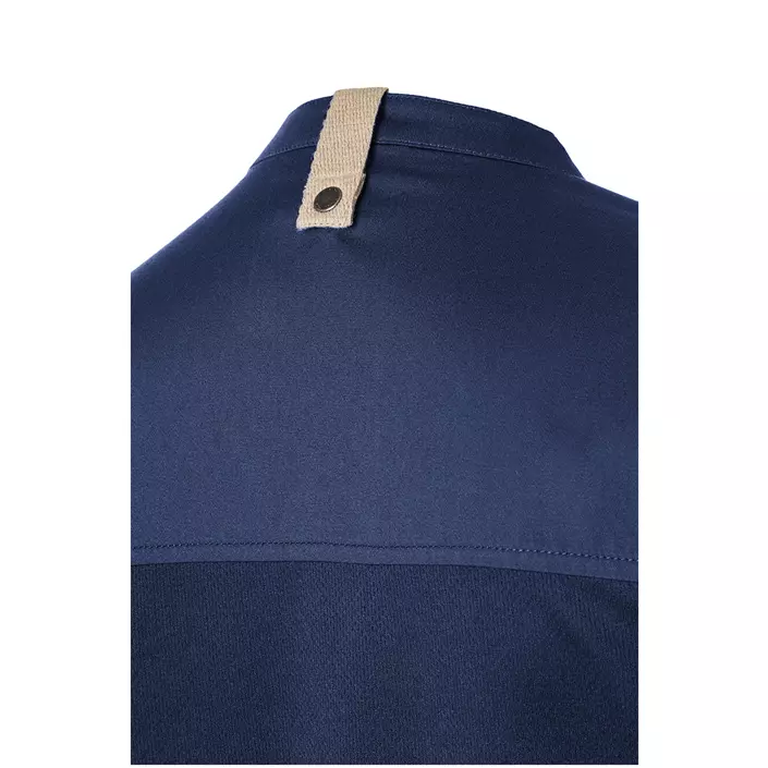 Karlowsky Green-Generation women's chefs jacket, Steel Blue, large image number 5