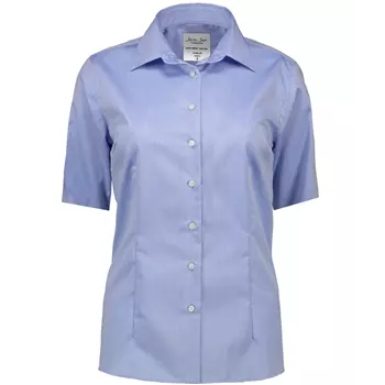 Seven Seas Fine Twill kortærmet Modern fit  dameskjorte, Lys Blå