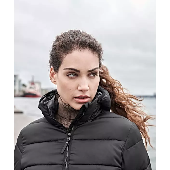 Tee Jays Lite Hooded women's jacket, Black, large image number 5