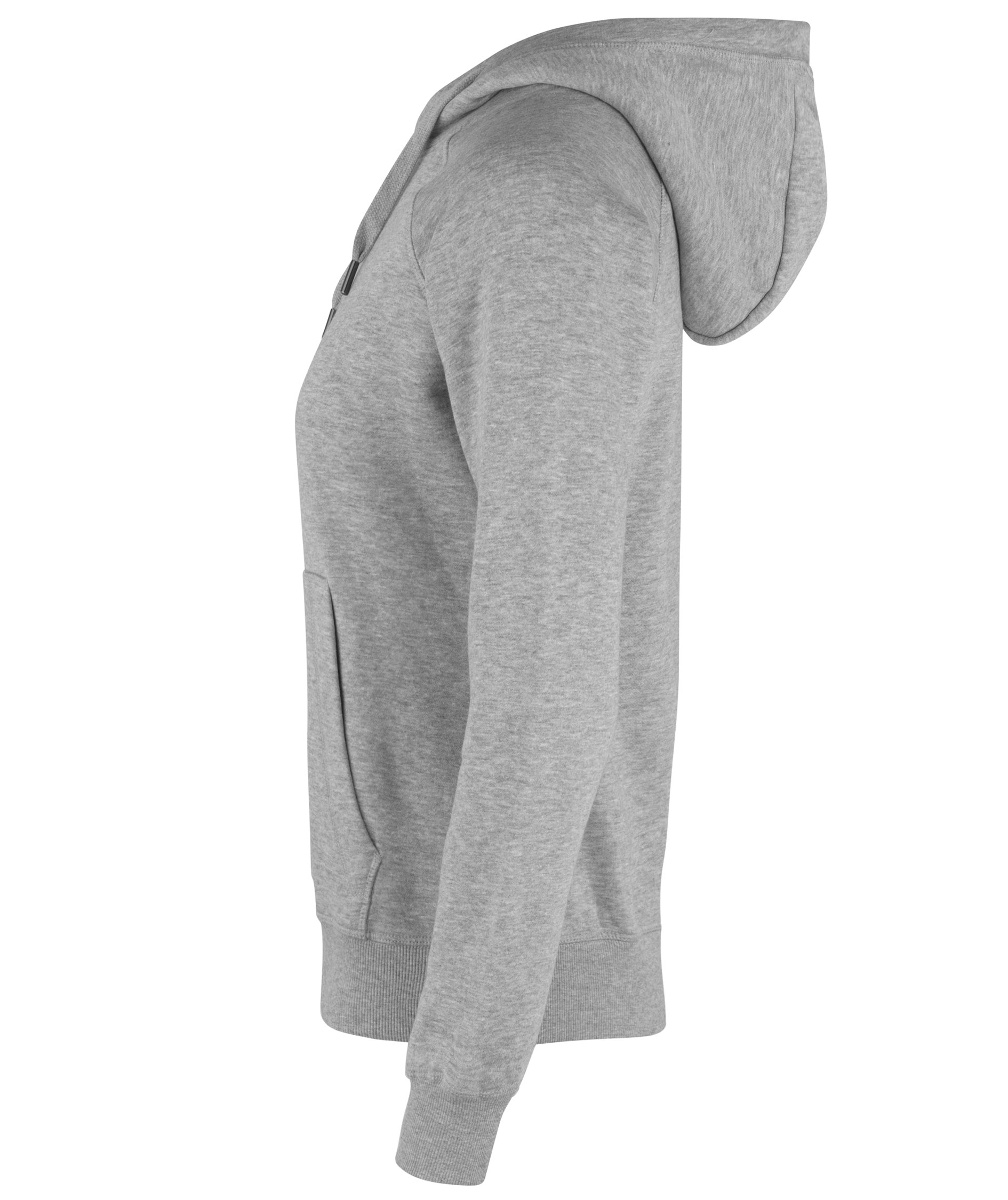 ID Core women's hoodie, Grey Melange, large image number 2