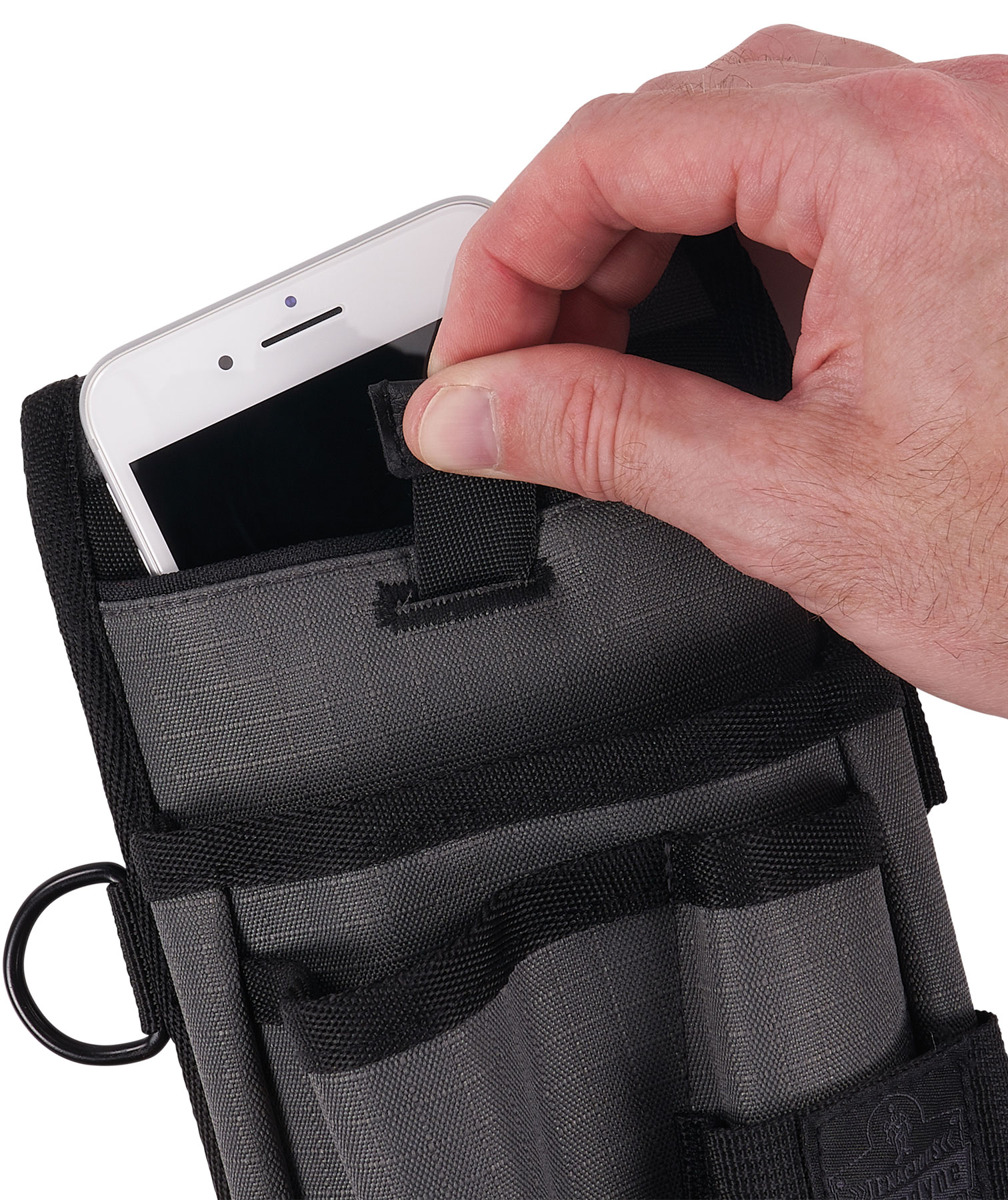 Ergodyne Arsenal 5568 tool holder with belt loop, Grey, Grey, large image number 4