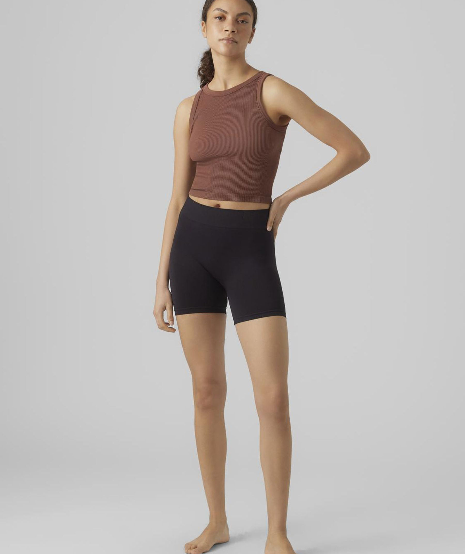 Vero Moda VMJACKIE women's short seamless inner shorts, Black, large image number 4