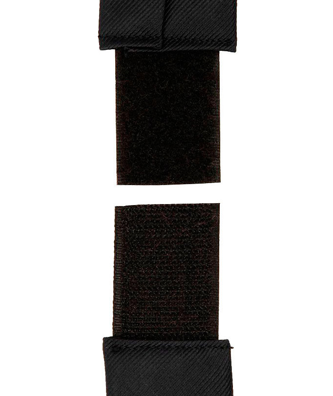 Connexion Tie Sicherheitskrawatte mit Klettverschluss, Schwarz, Schwarz, large image number 3