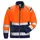 Fristads Fleecejacke 4041, Hi-vis Orange/Marine, Hi-vis Orange/Marine, swatch