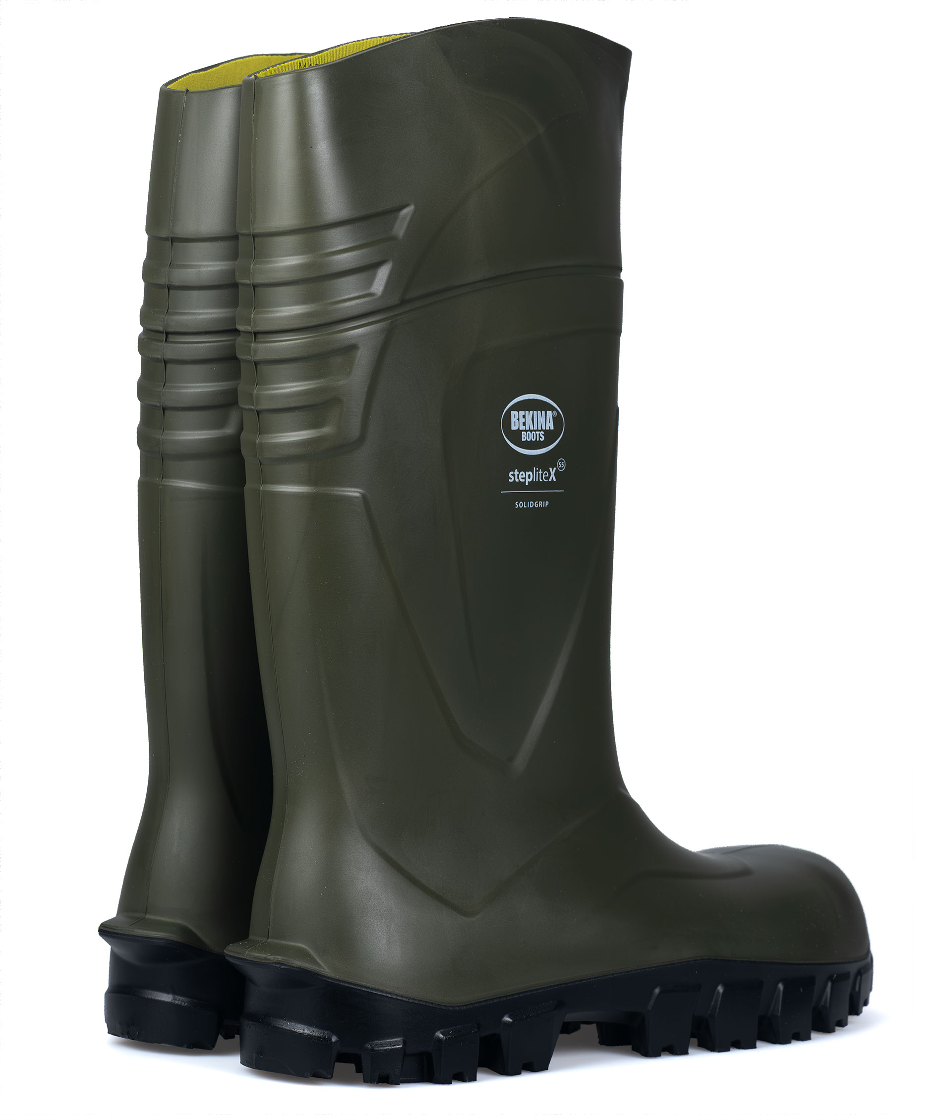 Bekina StepliteX PU skyddsgummist&ouml;vlar S5, Gr&ouml;n, large image number 2