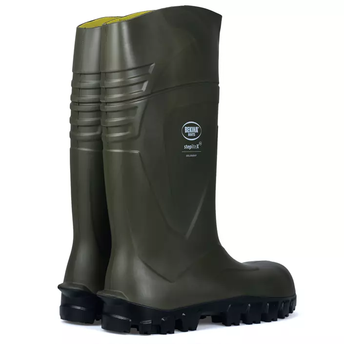 Bekina StepliteX PU Sicherheitsgummistiefel S5, Grün, large image number 2