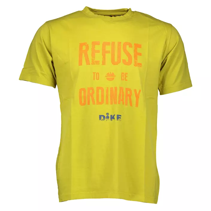 DIKE Target T-shirt, Ocher Yellow, large image number 0