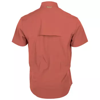 Pinewood Everyday Travel short-sleeved shirt, Terracotta