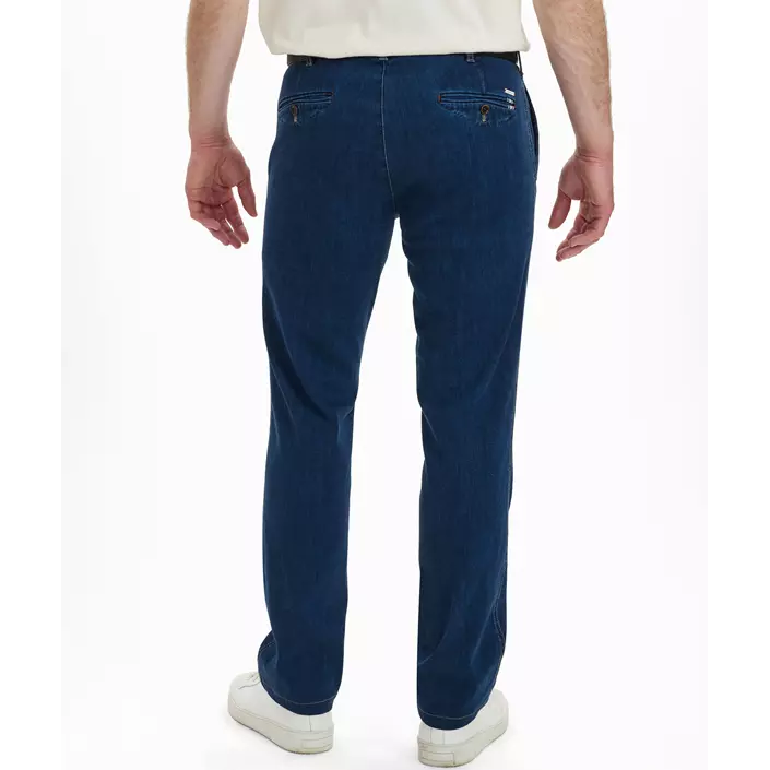 Sunwill Extreme flex fitted fit denim chinos, Dark blue, large image number 8