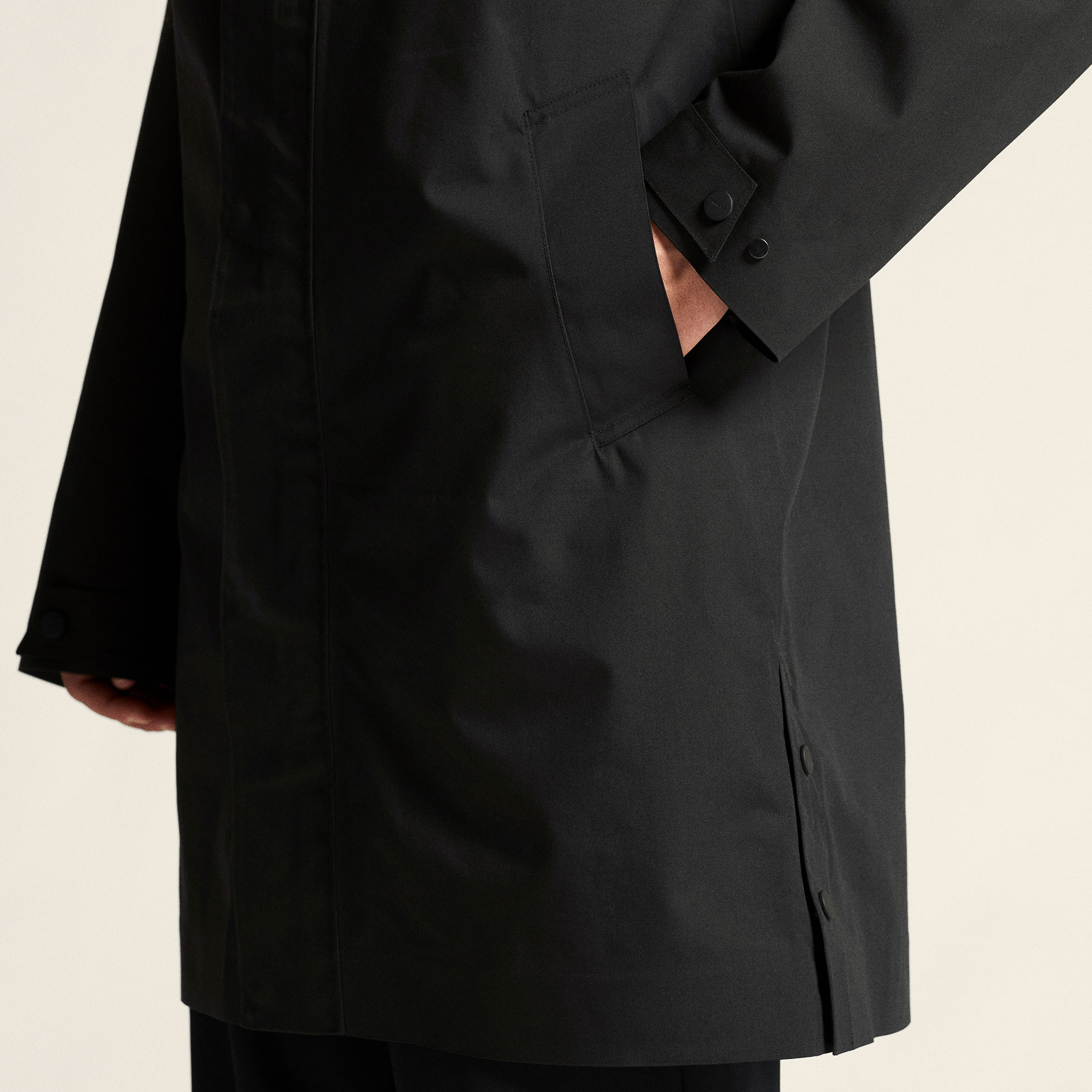 Craft Urban Parka Shelljacke, Black, large image number 8