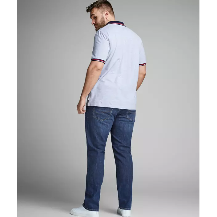 Jack & Jones JJITIM JJORIGINAL AM814 Plus Size Slim Fit Jeans, Blue Denim, large image number 4