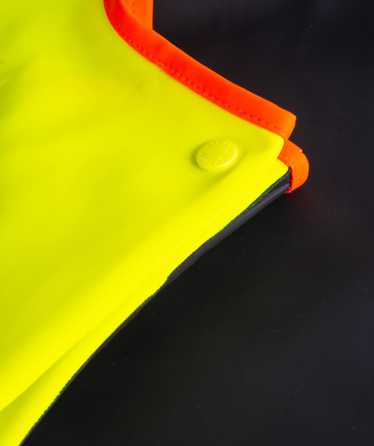 Lyngs&oslash;e PVC regnoveralls, Hi-vis&nbsp;Gul/Marine, large image number 2