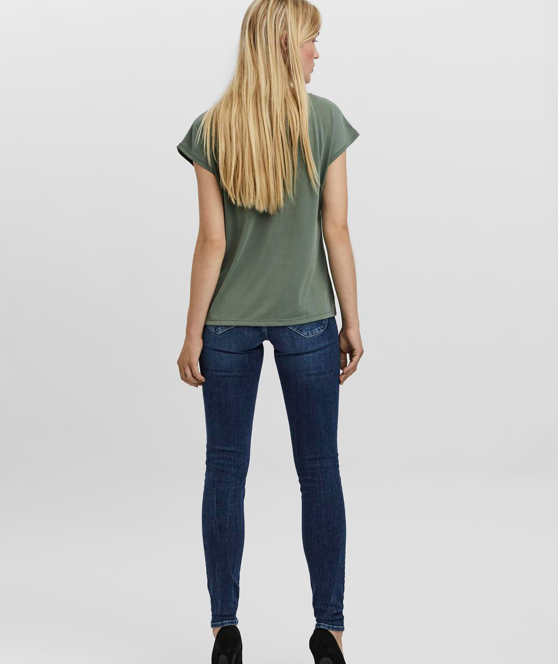 Vero Moda VMFILLI women's T-shirt, Laurel Wreath, large image number 2