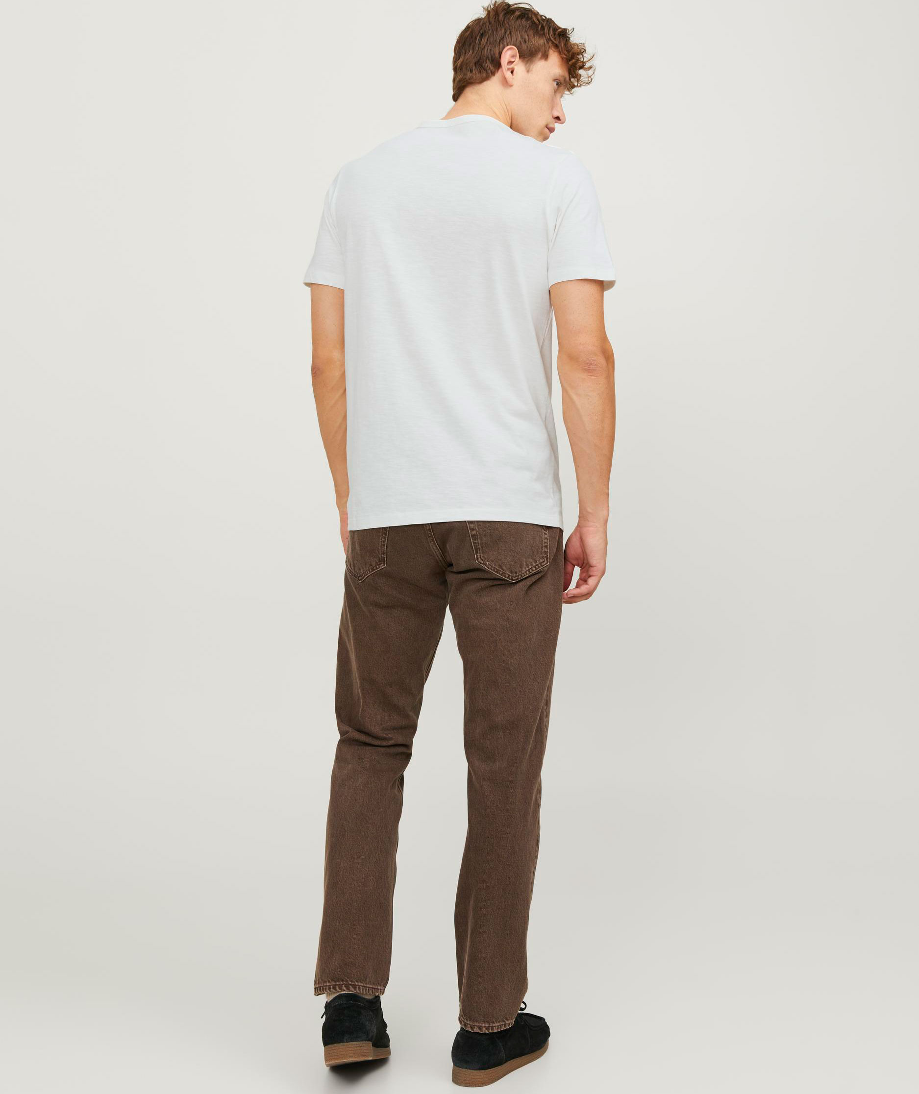 Jack & Jones JJESPLIT T-shirt, Cloud Dancer, large image number 6