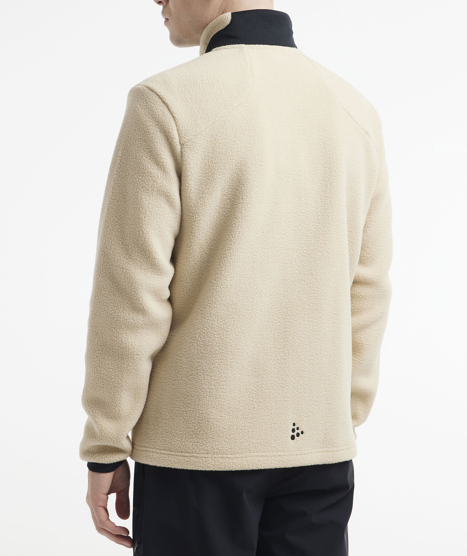 Craft ADV Explore pile fleece jacket, Ecru-black, large image number 6