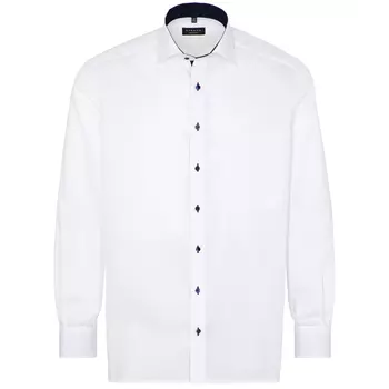 Eterna Fein Oxford Comfort fit shirt, White