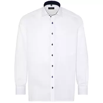 Eterna Fein Oxford Comfort fit skjorte, White 