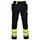 ProJob work trousers 6502, Black/Hi-Vis Yellow, Black/Hi-Vis Yellow, swatch