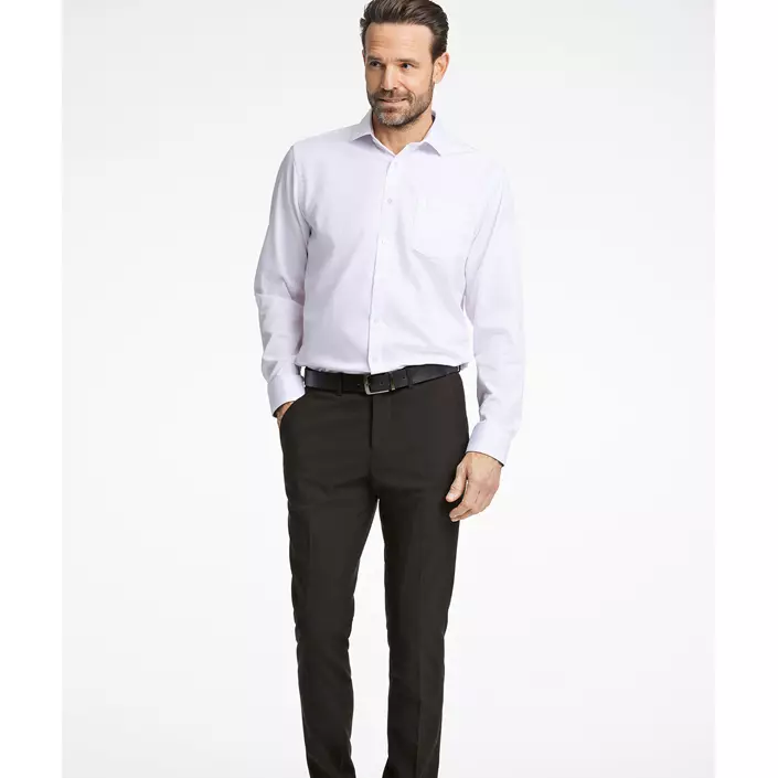 JACK'S Structure Regular fit skjorta, White, large image number 1