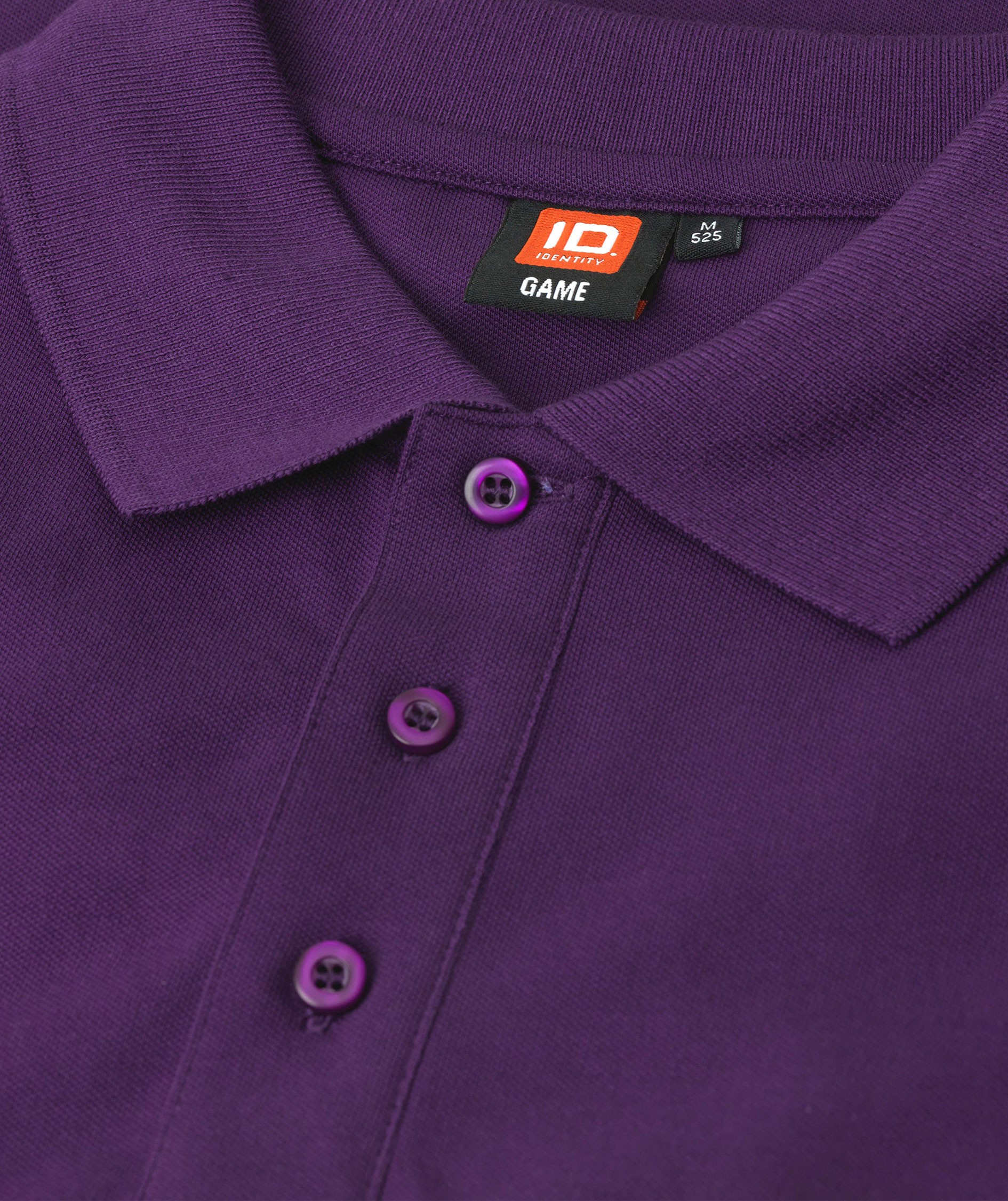 ID Stretch poloshirt, Purple, large image number 3