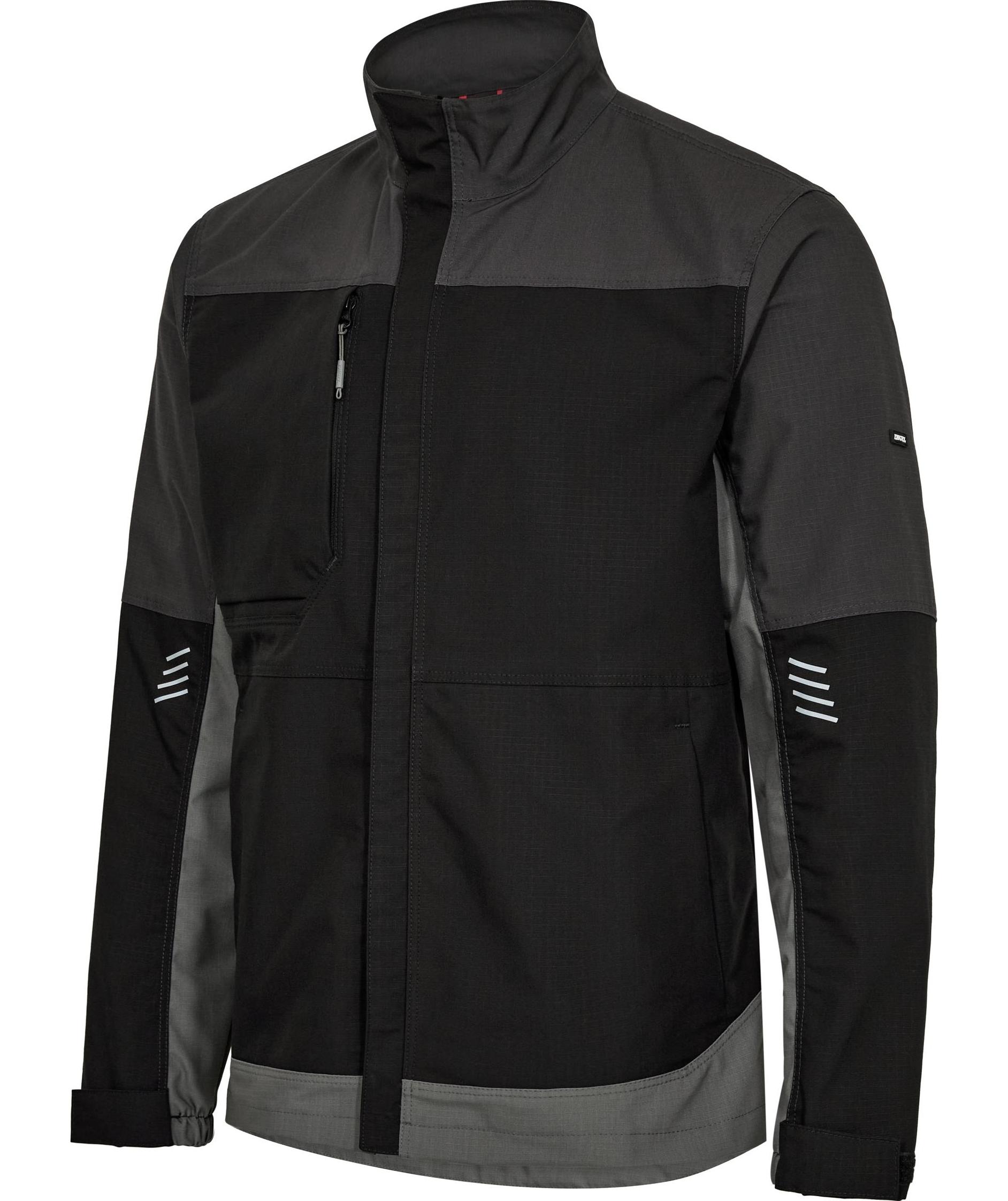 Engel Entire arbejdsjakke, Black/Anthracite Grey, large image number 5