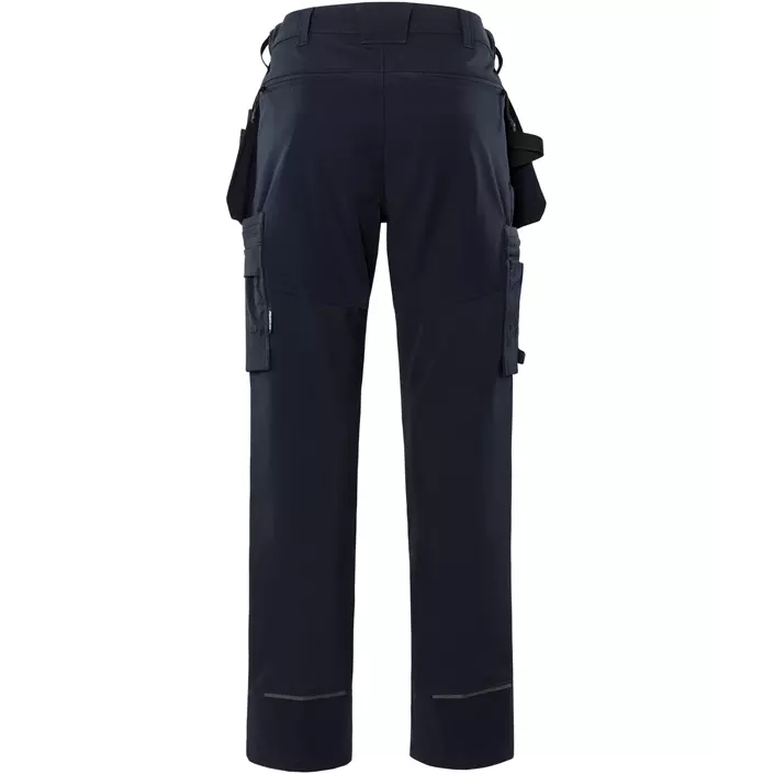 Fristads craftsman trousers 2596 LWS full stretch, Dark Marine Blue, large image number 1