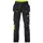 Fristads craftsman trousers 2595 STFP, Black/Hi-Vis Yellow, Black/Hi-Vis Yellow, swatch