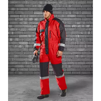 Portwest winter coverall, Red