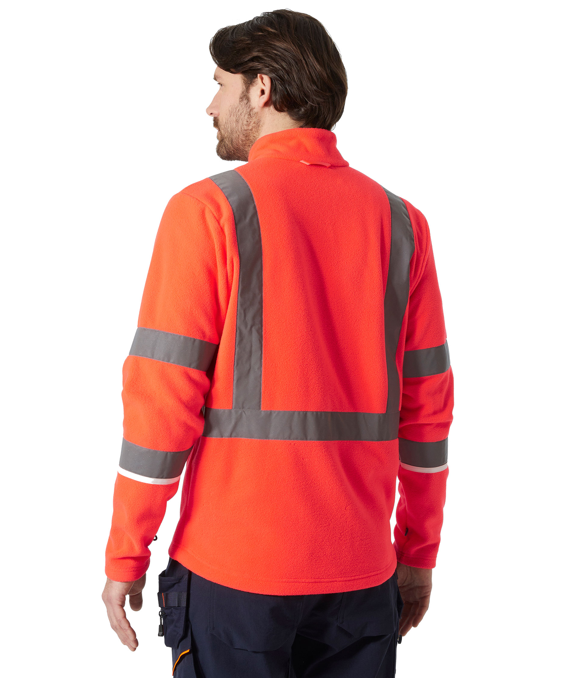 Helly Hansen UC-ME fleece jacket, Hi-Vis Red, large image number 3