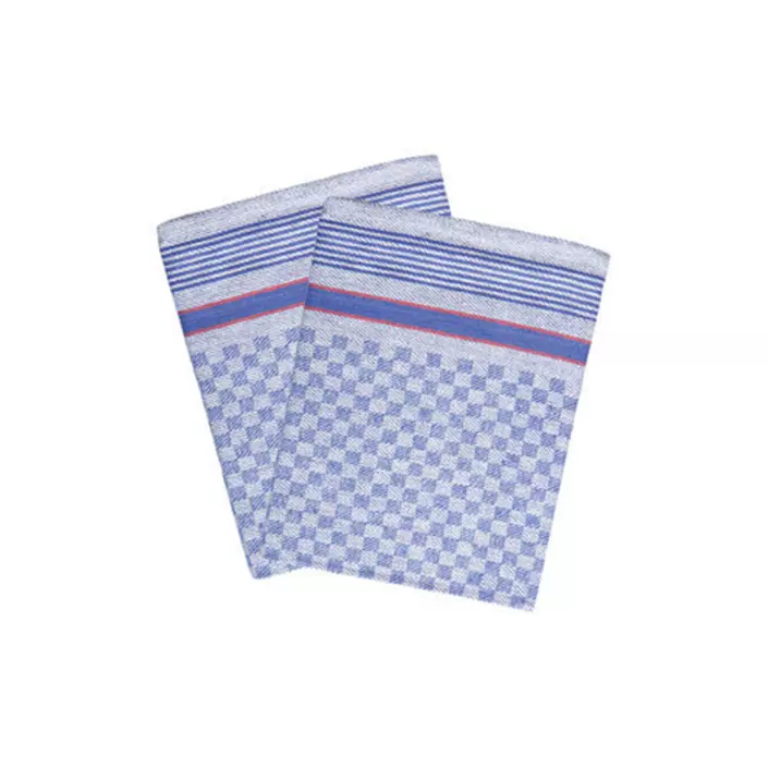 Karlowsky 10-pack kitchen towels, Blue, Blue, large image number 0