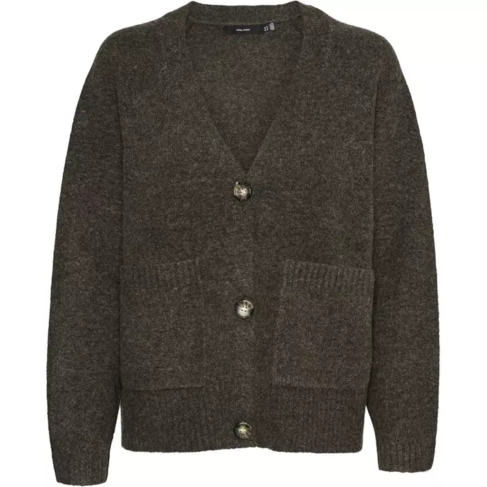 Vero Moda VMBOOM stickad cardigan dam, Chocolate Torte, large image number 0