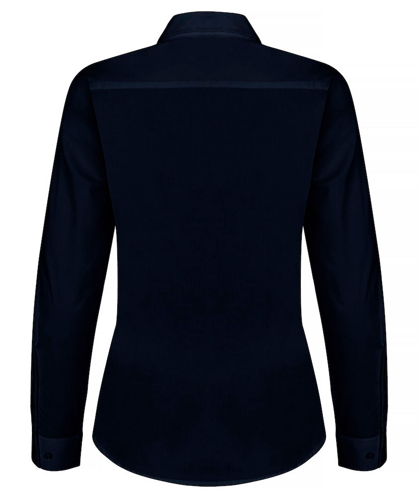 Clique women's Stretch Shirt, Dark navy, large image number 1