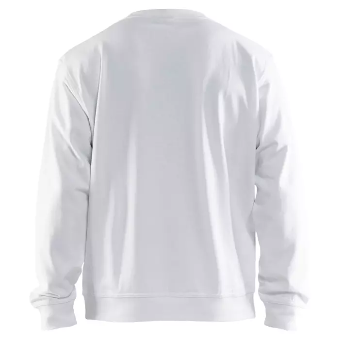 Blåkläder sweatshirt, Hvit, large image number 1