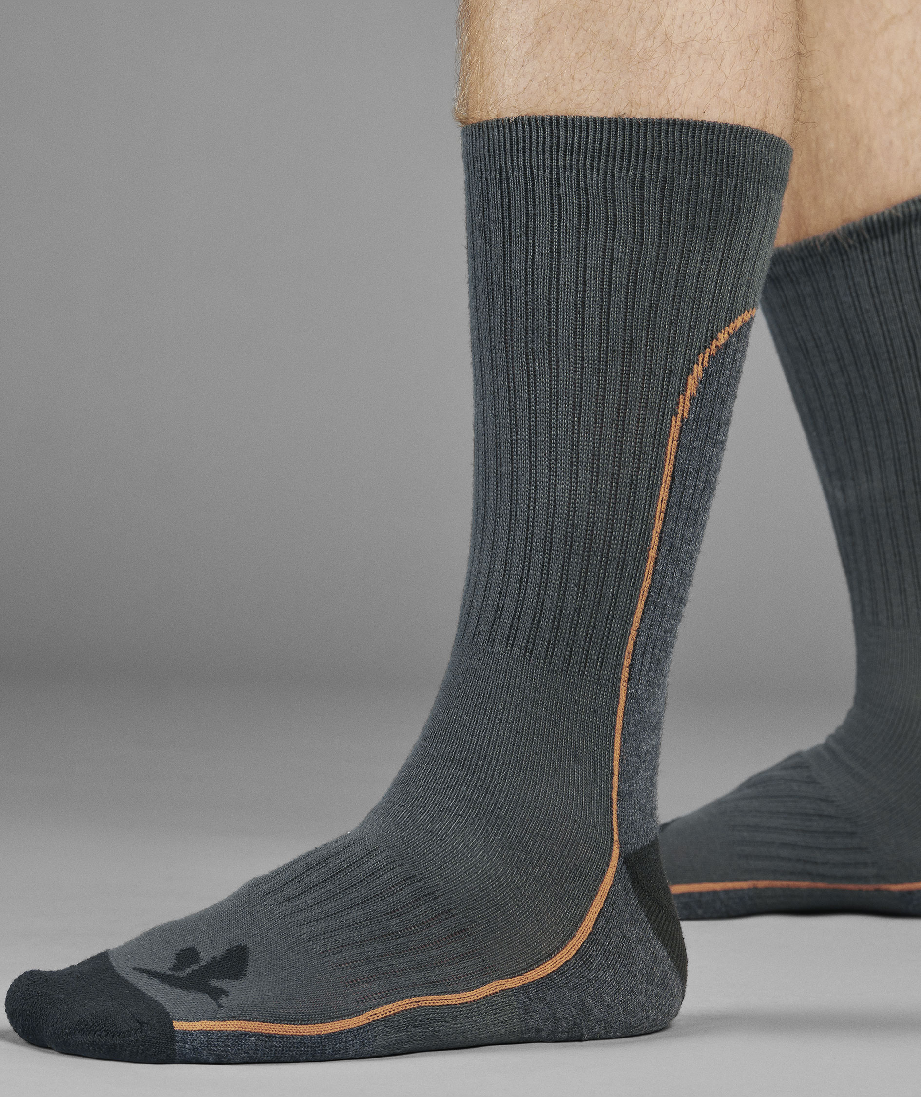 Seeland Outdoor 3-pack socks, Raven, large image number 2