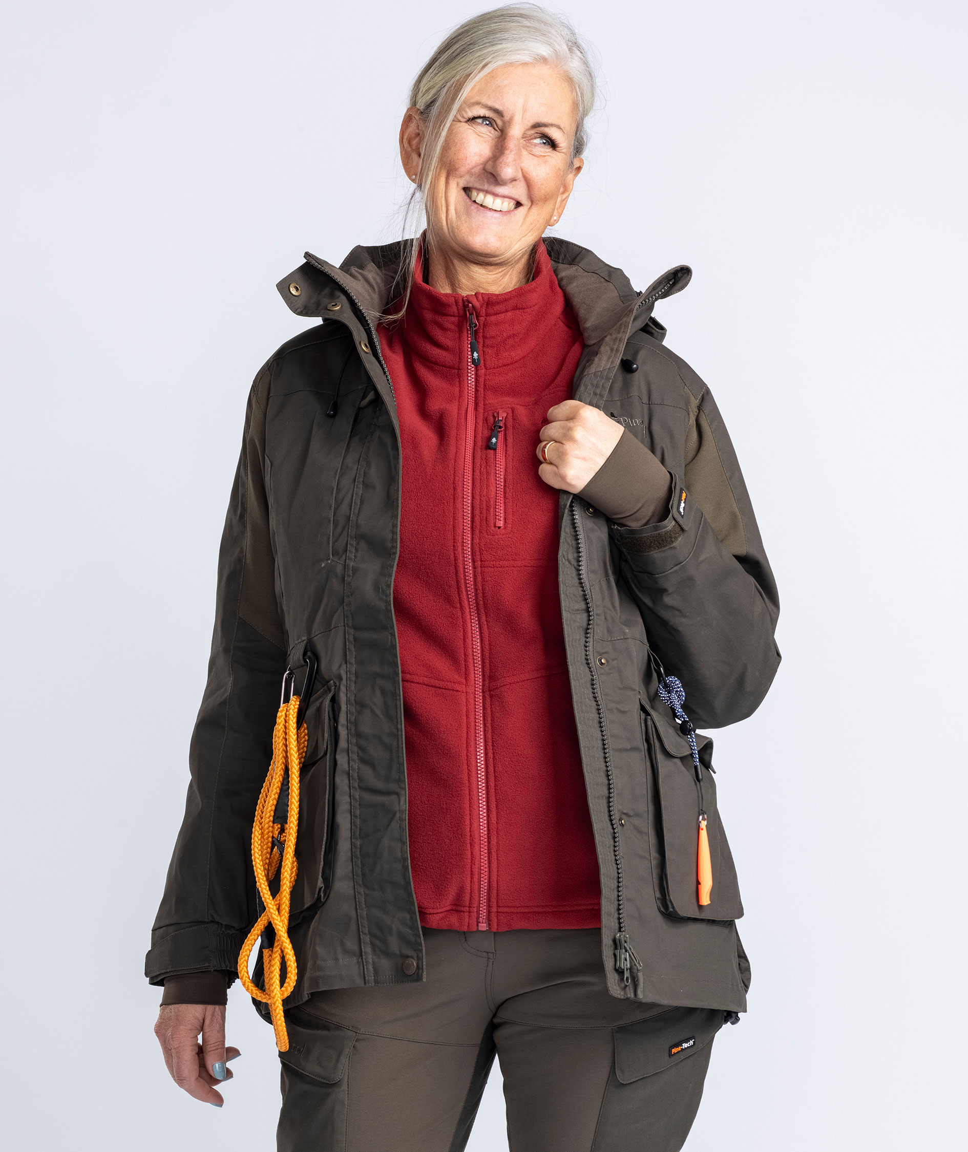 Pinewood&nbsp;Dog Sports Trainer Extreme damejakke, Moss green, large image number 4