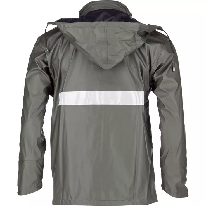 Kramp Protect rain coat, Green, large image number 1