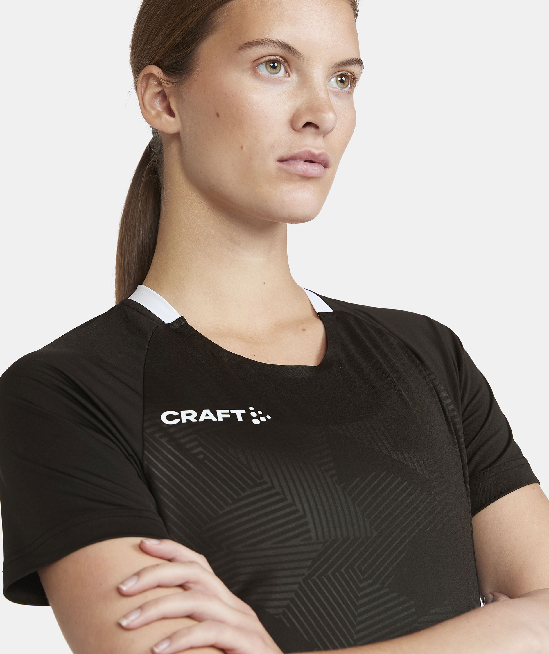 Craft Premier Solid Jersey women's T-shirt, Black, large image number 3