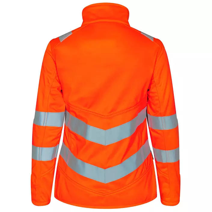 Engel Safety women's softshell jacket, Hi-vis Orange, large image number 1
