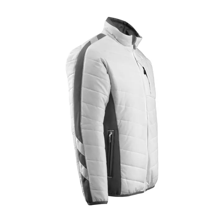 Mascot Unique Erding quilted jacket, White/Dark Antracit, large image number 3