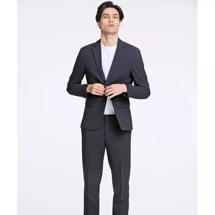 Lindbergh slim fit kavaj, Navy, large image number 1