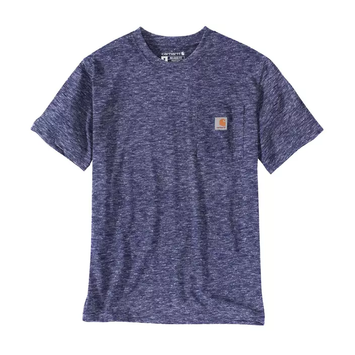 Carhartt T-shirt, Scout Blue Snow Heather, large image number 0