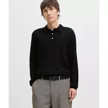 Jack & Jones Premium JPRBLAMERINO polo striktrøje med merinould