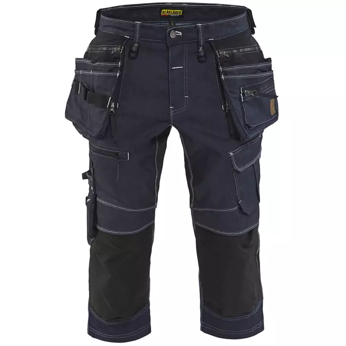 Blåkläder craftsman knee pants, Marine Blue/Black, large image number 0