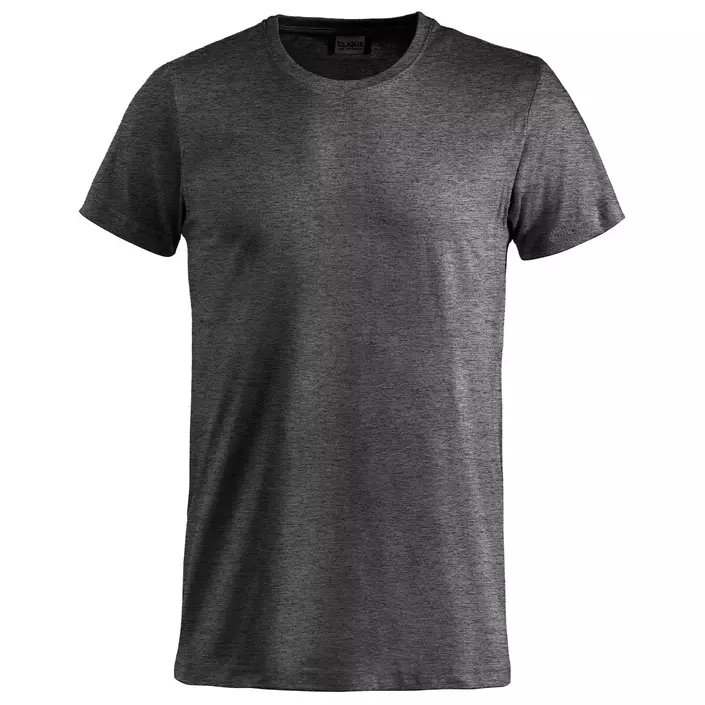 Clique Basic T-skjorte, Antrasitt Melange, large image number 0