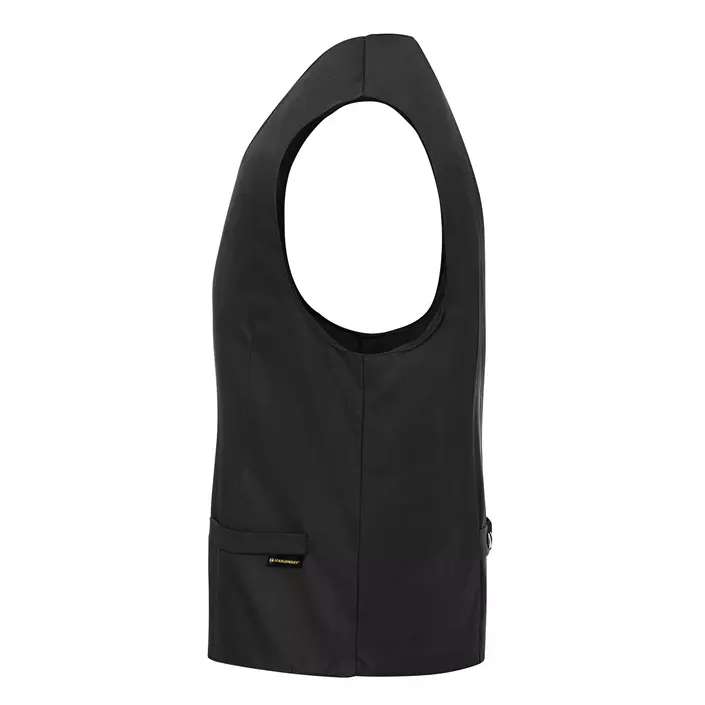 Karlowsky Kai server waistcoat, Black, large image number 3