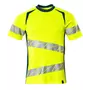 Mascot Accelerate Safe T-shirt, Hi-Vis Yellow/Dark Petroleum